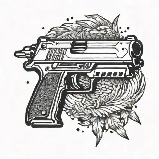 Counter Strike Desert Eagle Headshot Looking To The Right