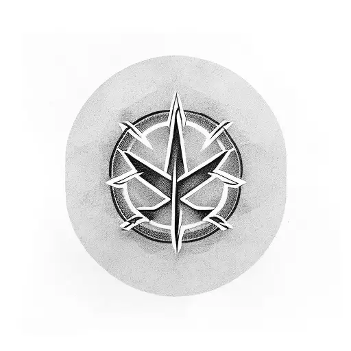 Straight Edge Symbol With A Twist