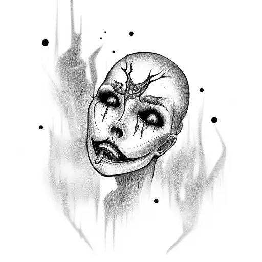 Dark Horror Woman Creepy