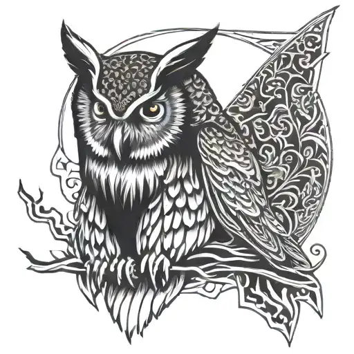 Owl Sitting