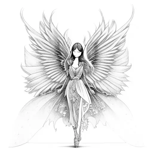 Fairy With Big Pretty Wings