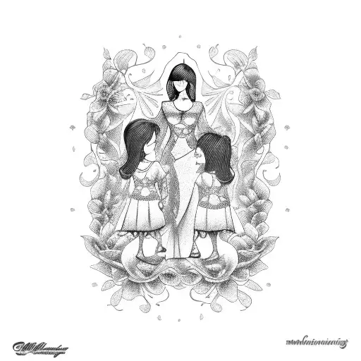 Wine Mother And Daughter