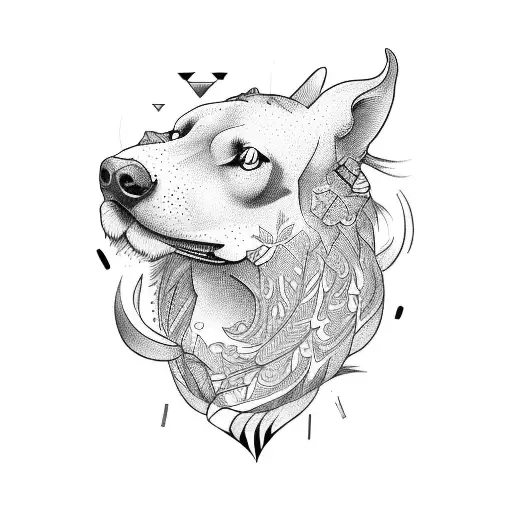 Human With Animal Head