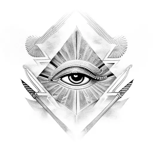 Ra Eye Ankh And Egyptian Mithology