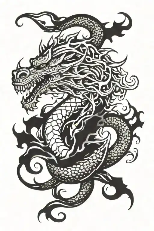 Dragon Breathing Fire