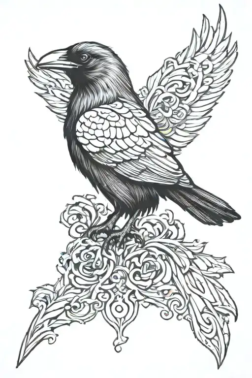 Gothic Raven
