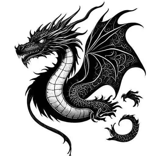 Virgo Zodiac Sign Dragon