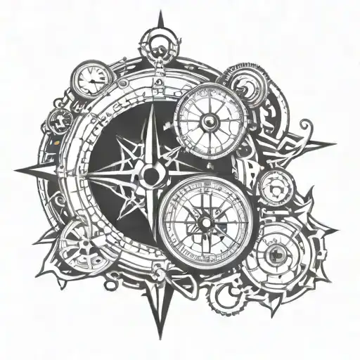 Compass And Engine Parts