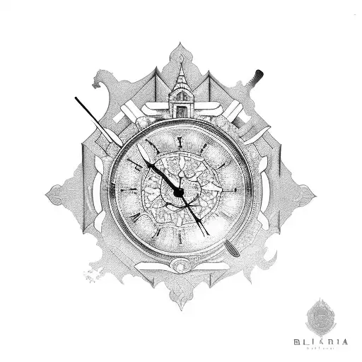 Combine The Weapon Of The City Breda And A Clock