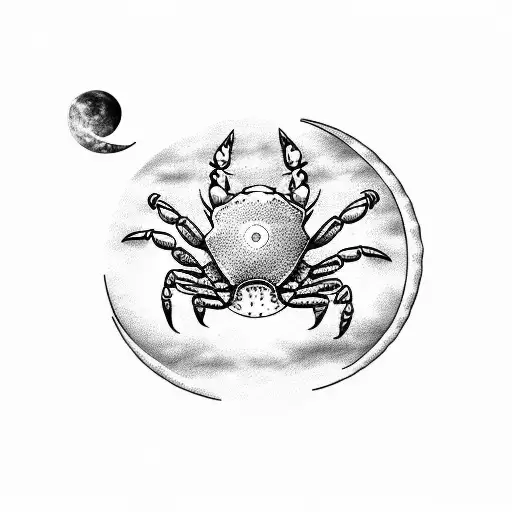 Crab And Moon Phases