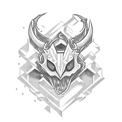 A Small Black And White Tattoo For A Rock Lover Guy