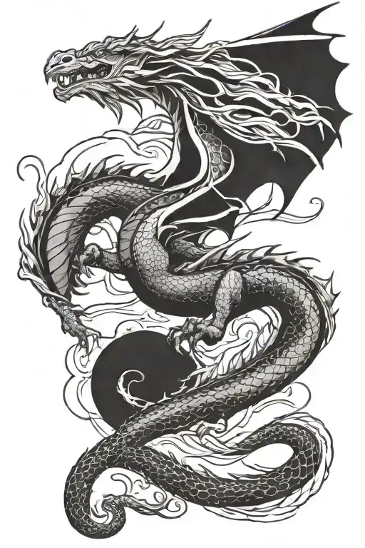 Dragon Flying