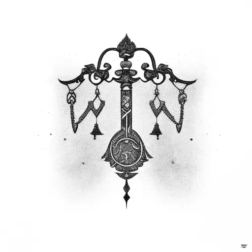 Libra Scales With Pieces Son