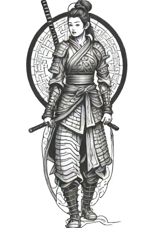 Woman Samurai Warrior
