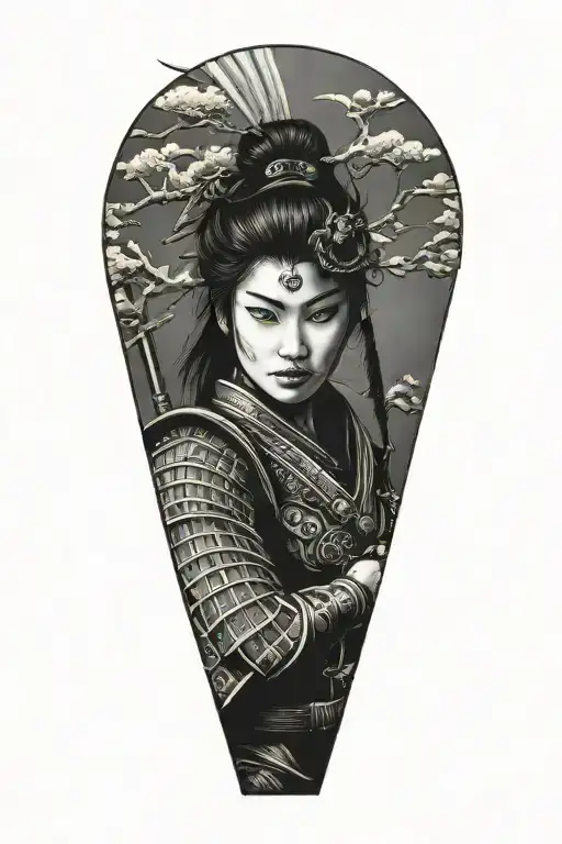Woman Samurai Warrior