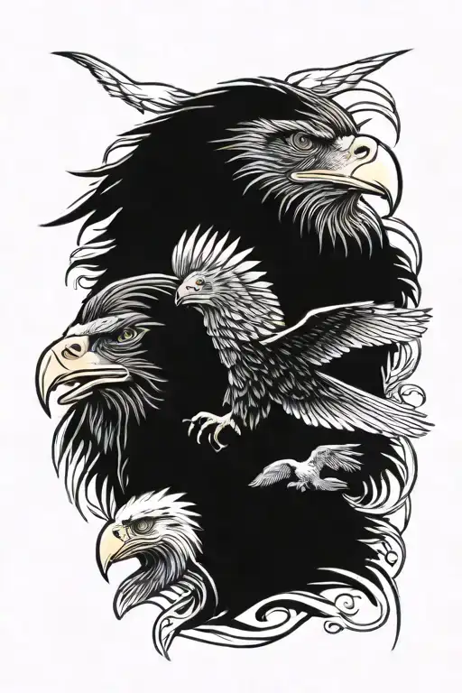 Black Bear Bald Eagle