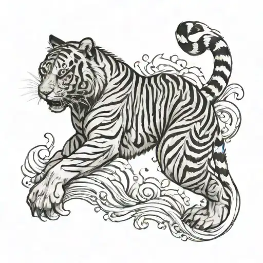 Tiger Fighting