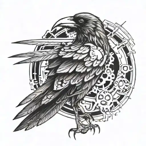 Mechanical Raven Engineering Drawing