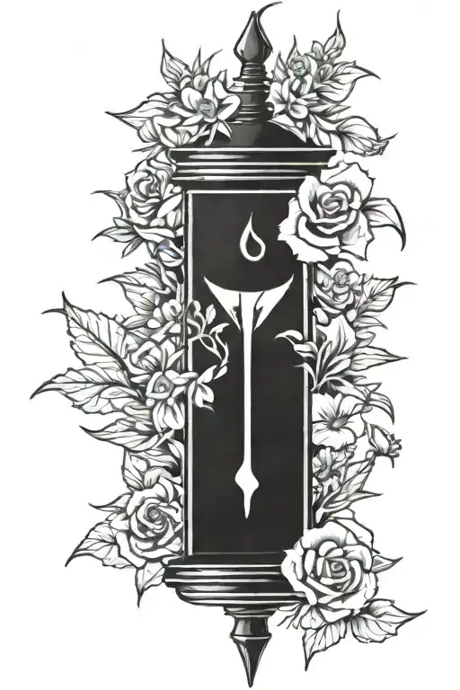 Hourglass Flowers Plants Leaves Dragon