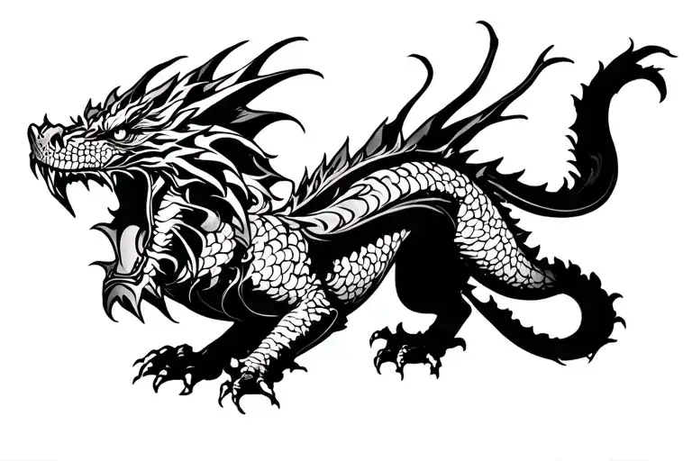 Furious Dragon Agonizing