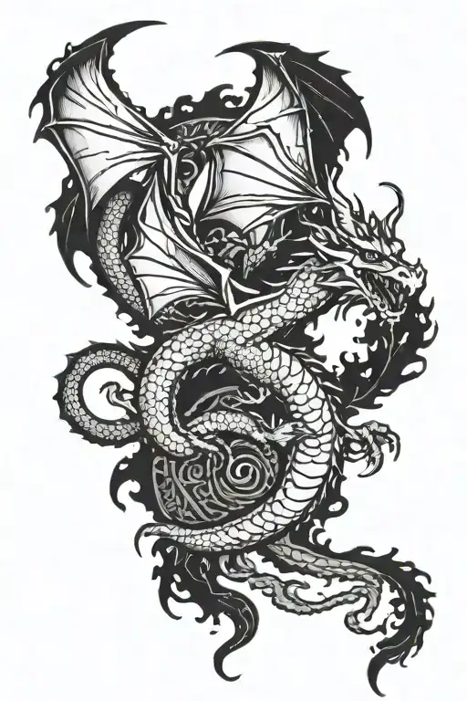 Dragon Flying