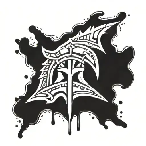 Spartan Blood Dripping