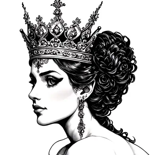 Mistress Crown Looking