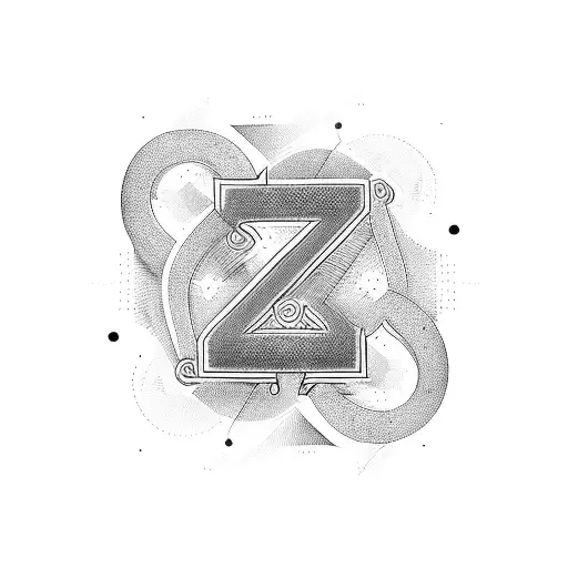 Magic Signs Of Numbers And Digits Abstract