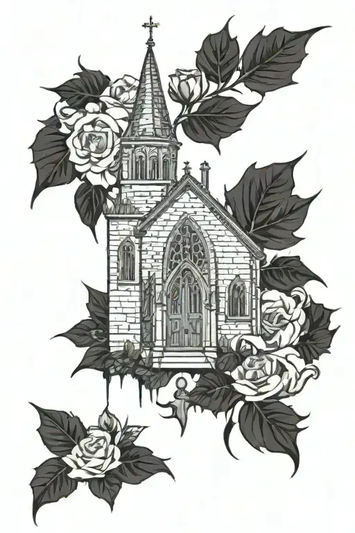 Dark Medieval Gothic Church