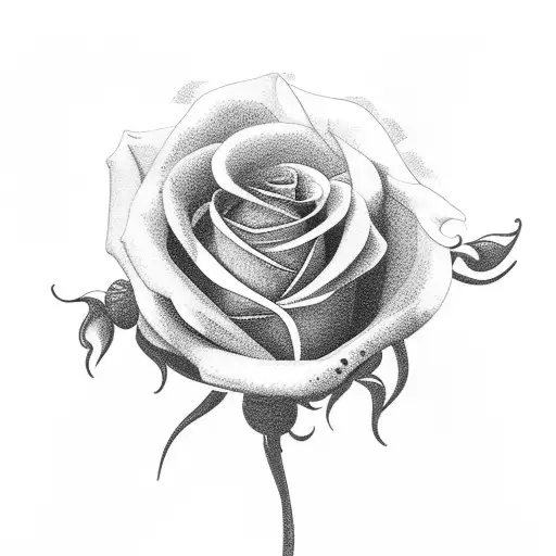 A Delicate Rose Bouquet With Miami Rose Hidden Among The Petals