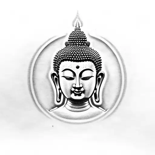 Buddha With Hannay Mask