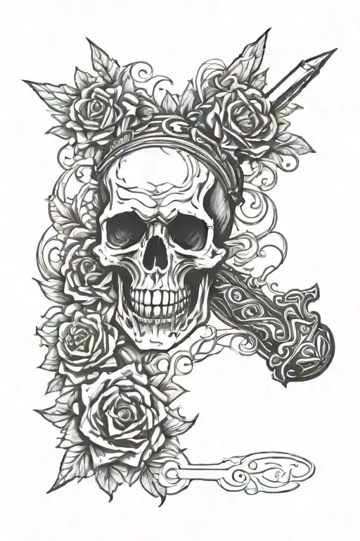 Skull And Mace