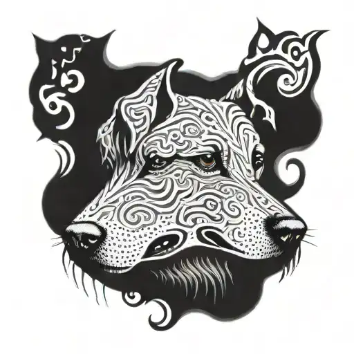 A Tattoo For My Late Dog Hows Name Was Happy