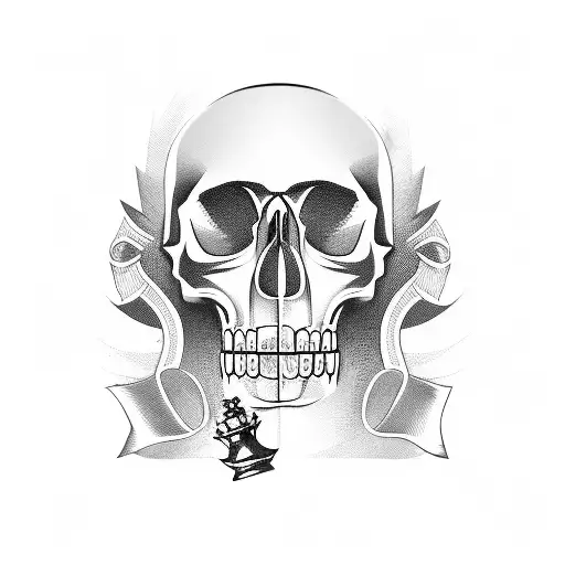 King From Chess Whit A Skull In The Top