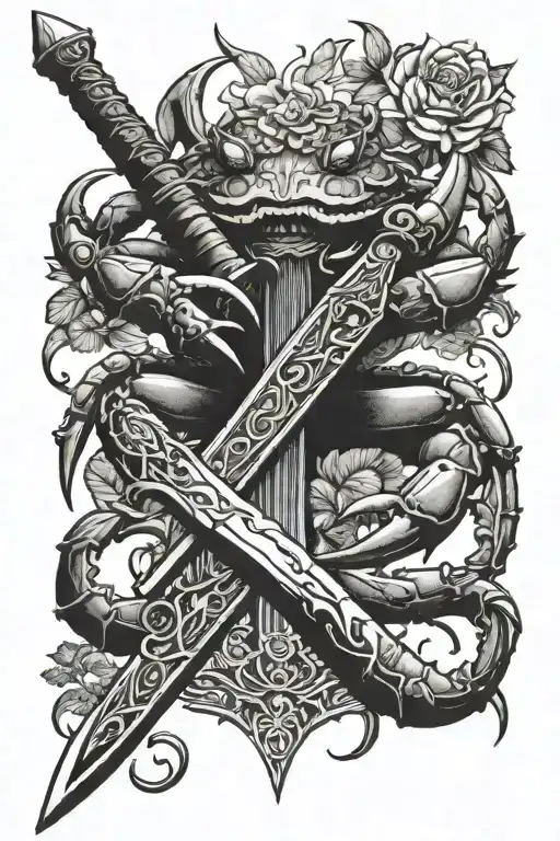 A Sword That Plants A Crab