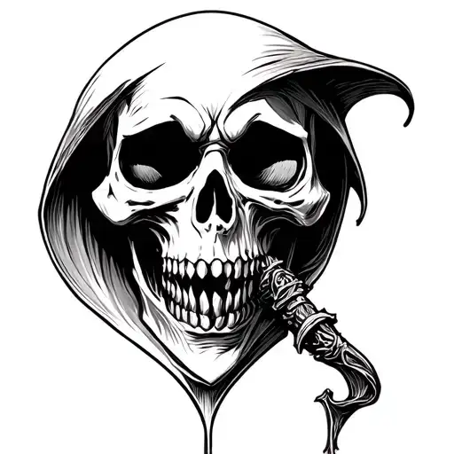 Grim Reaper Head