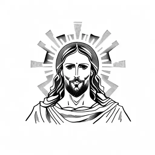 Jesus Face Traditional