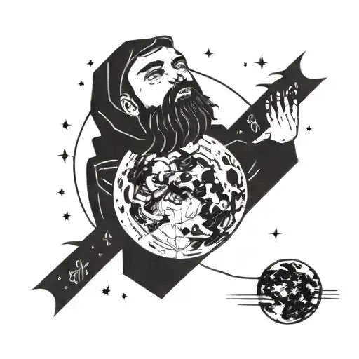 Zeke Stands For Love You To The Moon