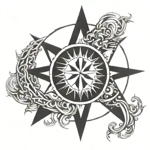 Morningstar With Sun