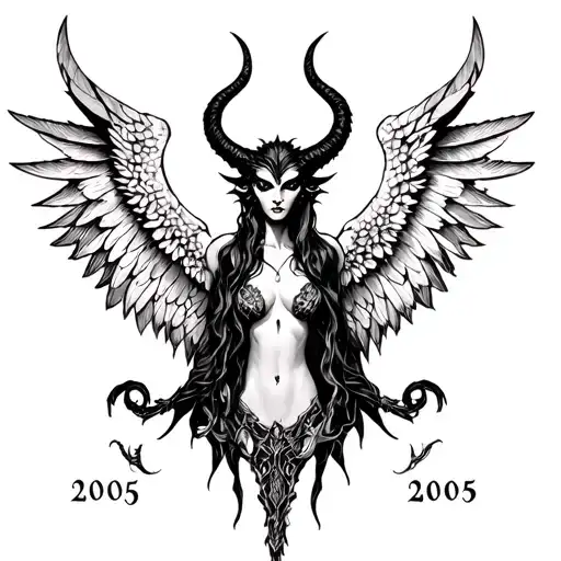 The Year 2005 W Demon Half Angel