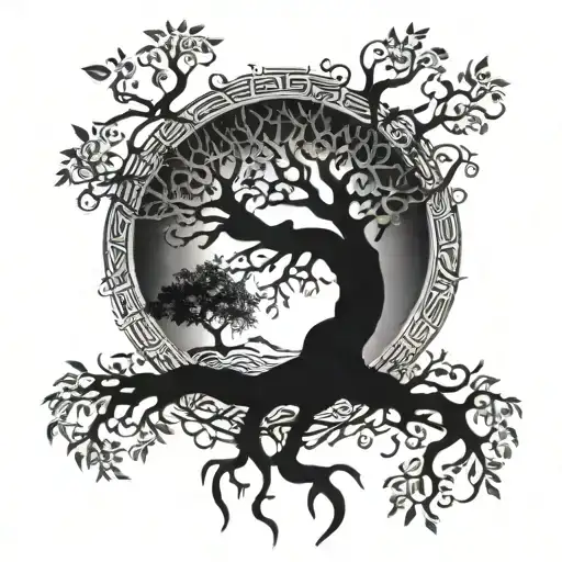 Tree Of Life Intertwined