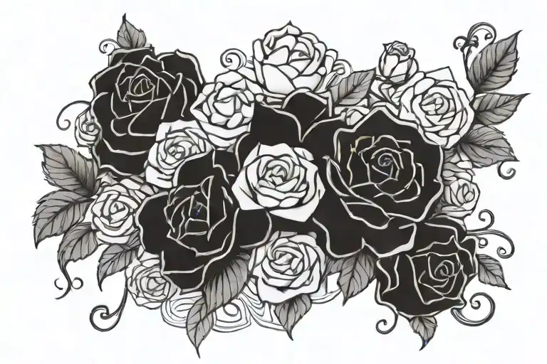 C'est La Vie Quote Surrounden By Little Roses