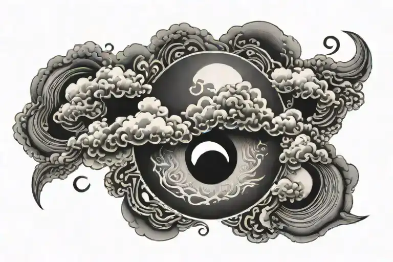 Cloud Moon Eyes Like Fire