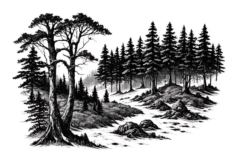 Black Forest Landscape