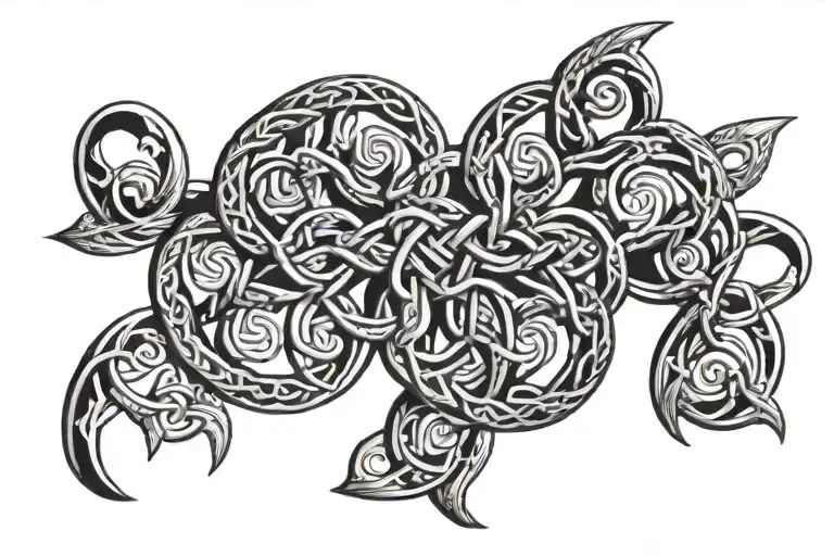 Celtic Knotwork Intertwined