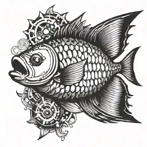 Mechanical Fish Jumping