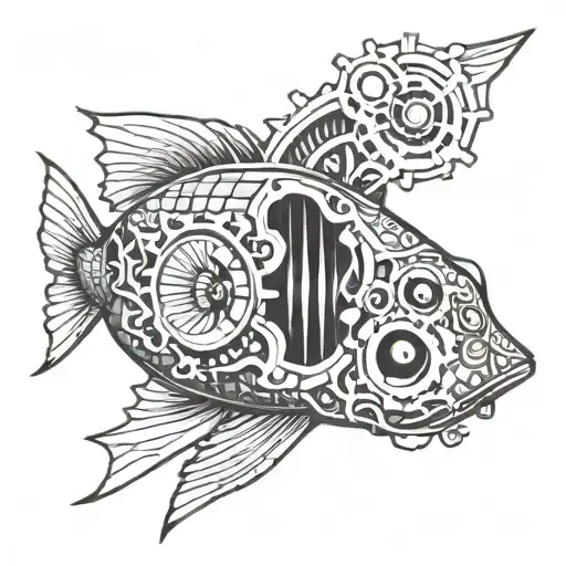 Mechanical Gear Fish
