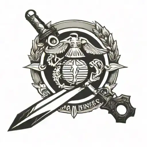 Marines Commando Dagger Combined