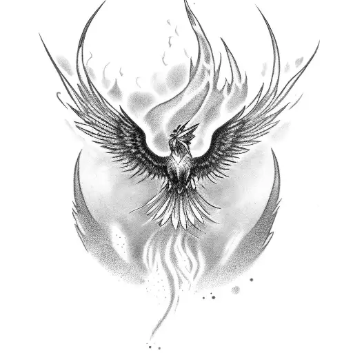 Phoenix Risiong From Ashes
