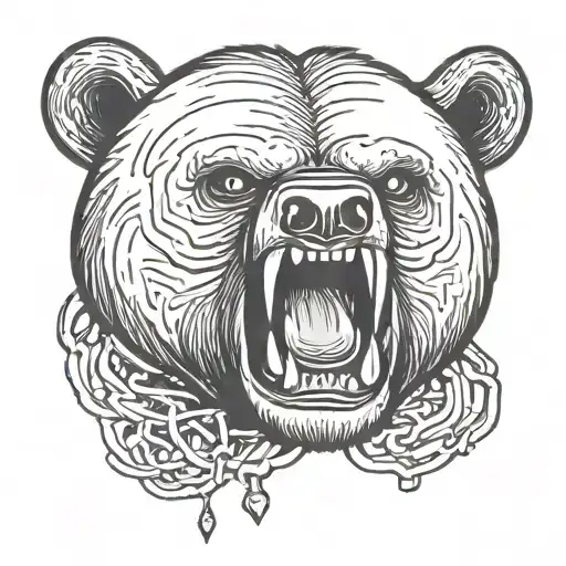 Angry Bear Chain Head